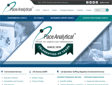 Tablet Screenshot of pacelabs.com